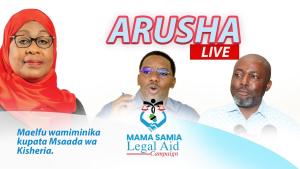 Embedded thumbnail for 🅻🅸🆅🅴 🔴SIKU YA SABA: WANANCHI WANAENDELEA KUNUFAIKA NA KAMPENI YA MSAADA WA KISHERIA - MKOANI ARUSHA