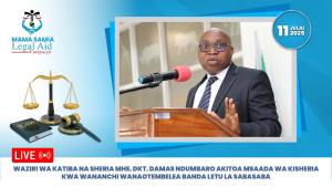 Embedded thumbnail for DKT. NDUMBARO ASIKILIZA NA KUTATUA MIGOGORO NDANI YA BANDA LA WIZARA YA KATIBA NA SHERIA – SABASABA
